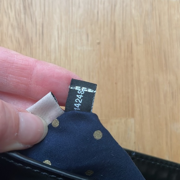 Like new Kate Spade black patten leather wristlet with removable strap - Picture 15 of 16